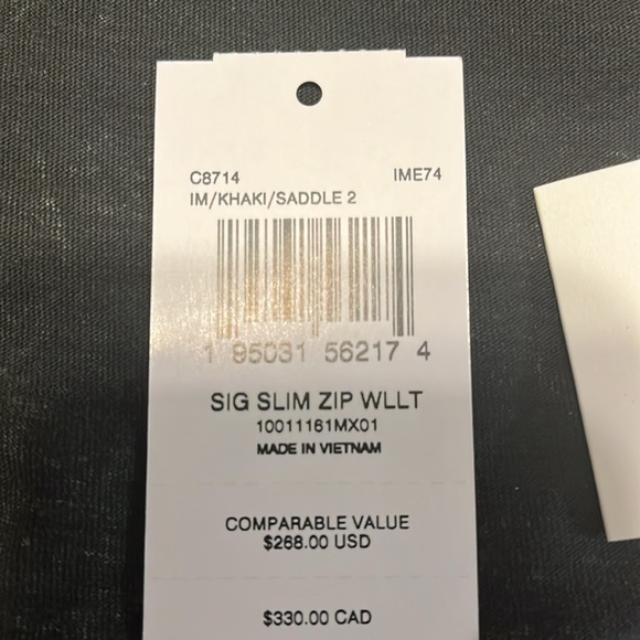 Coach signature zip wallet - Picture 11 of 12